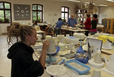 Experimentální keramická dílna ateliéru Design Keramiky FUD UJEP